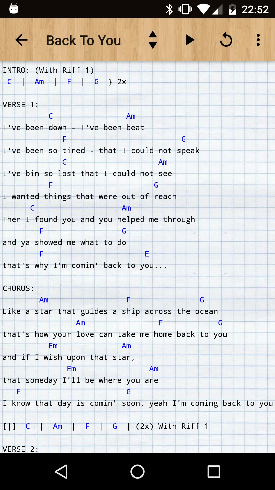 Guitar Songs screenshot